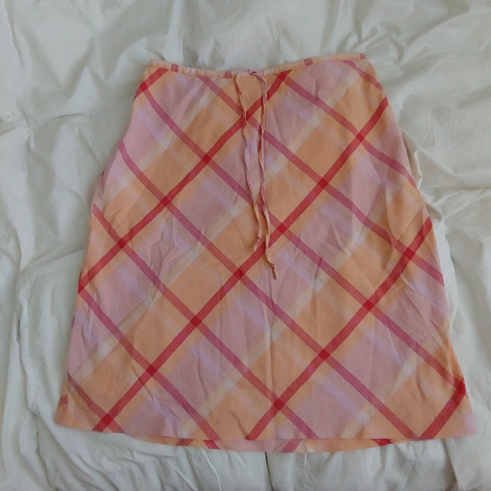 Knee length skirt